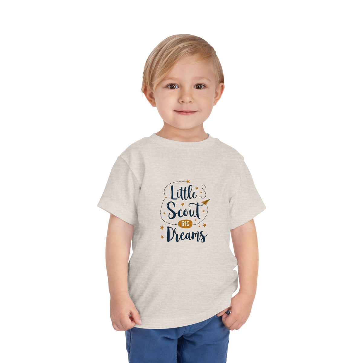 Toddler Tee — “Little Scout BIG Dreams” | Little Explorer Adventure Shirt