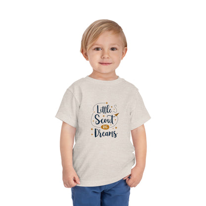 Toddler Tee — “Little Scout BIG Dreams” | Little Explorer Adventure Shirt