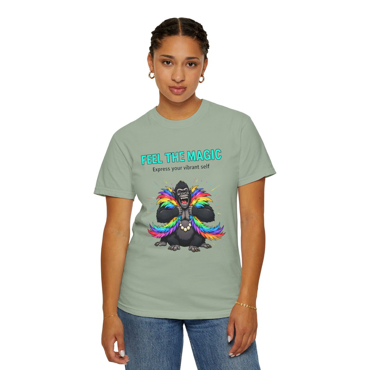 Girl‑Girl™ 01A · “Feel the Magic” Unisex Tee