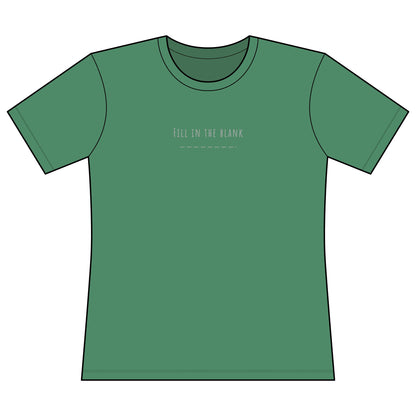 Very Important Tee — Women's Fitted Graphic T‑Shirt (Minimal Front Text)