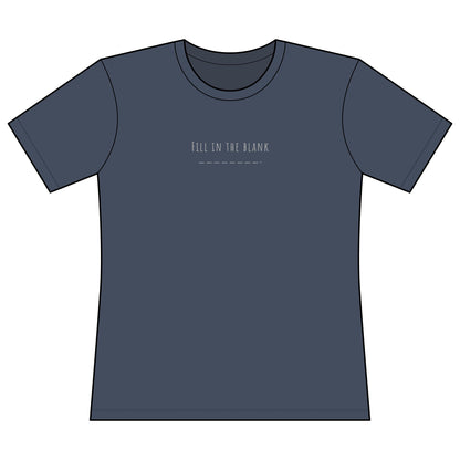 Very Important Tee — Women's Fitted Graphic T‑Shirt (Minimal Front Text)