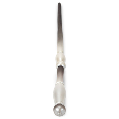 Handcrafted Magic Wand Pearl & Grey Ombre | 13.75" Wizard Magic Wand