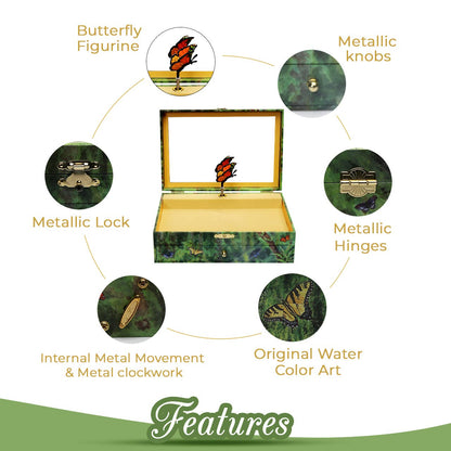 Enchantmints - Papillon Butterfly Music Box