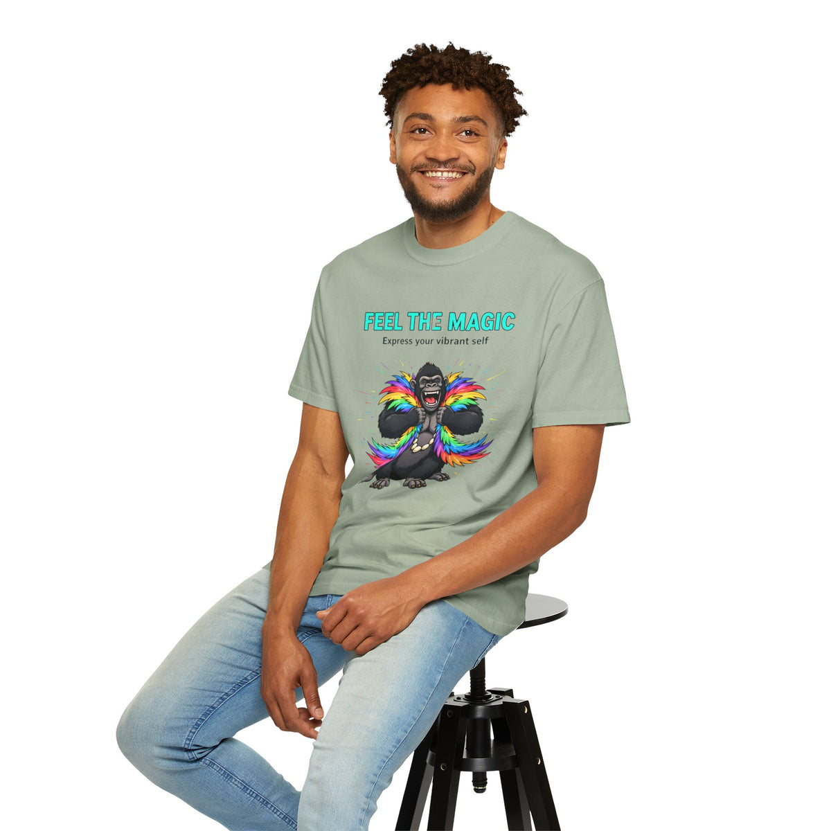 Girl‑Girl™ 01A · “Feel the Magic” Unisex Tee
