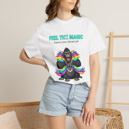 Girl‑Girl™ 01A · “Feel the Magic” Unisex Tee