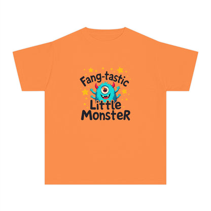 Fang-tastic Little Monster Youth Tee — Cute Kid Halloween Shirt
