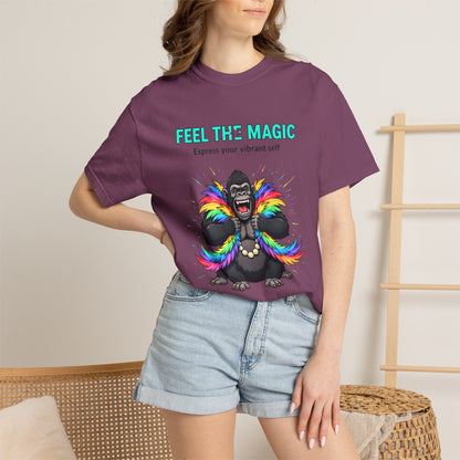 Girl‑Girl™ 01A · “Feel the Magic” Unisex Tee