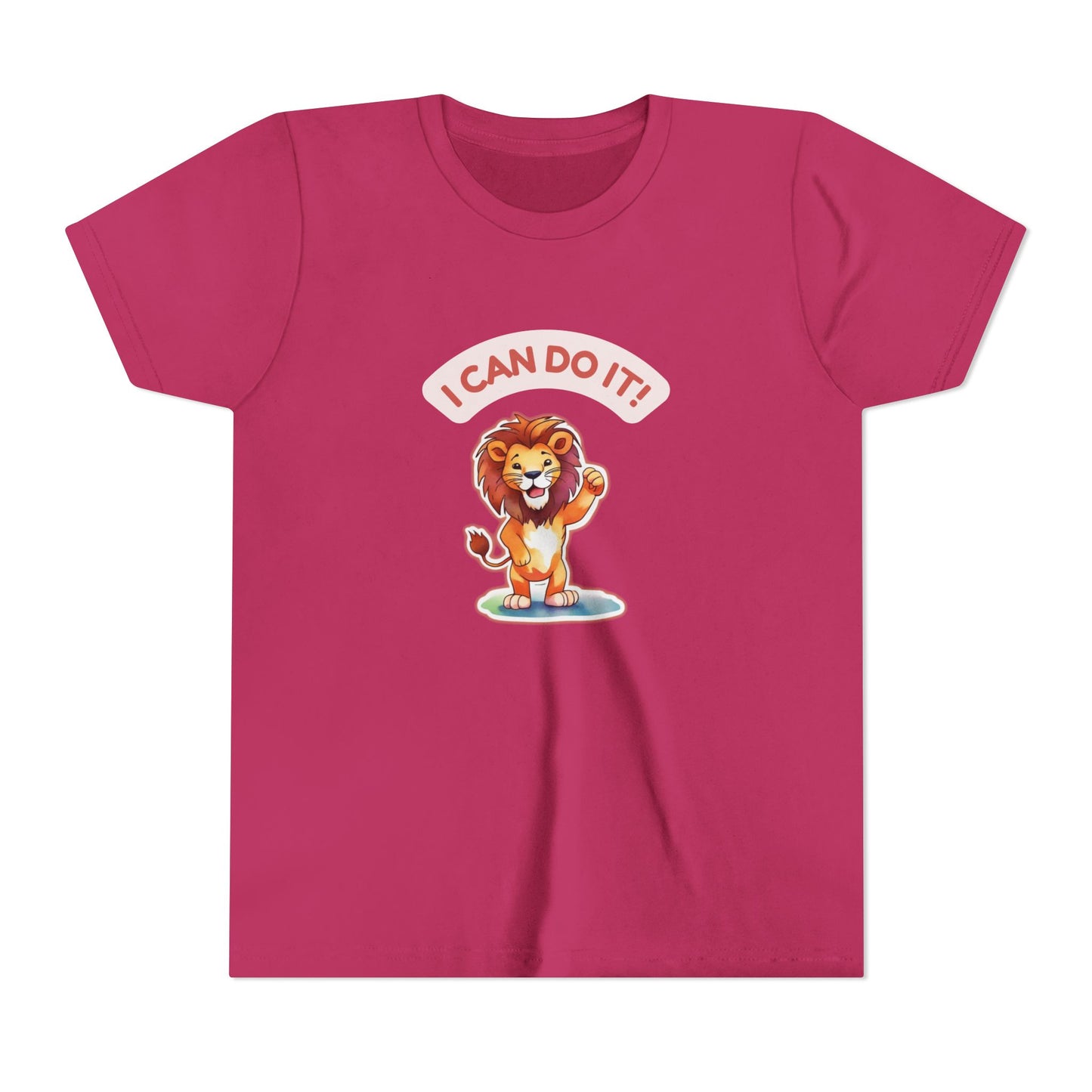 Affirmation Kids T‑Shirt – "I Can Do It!" – Back to School Confidence Tee