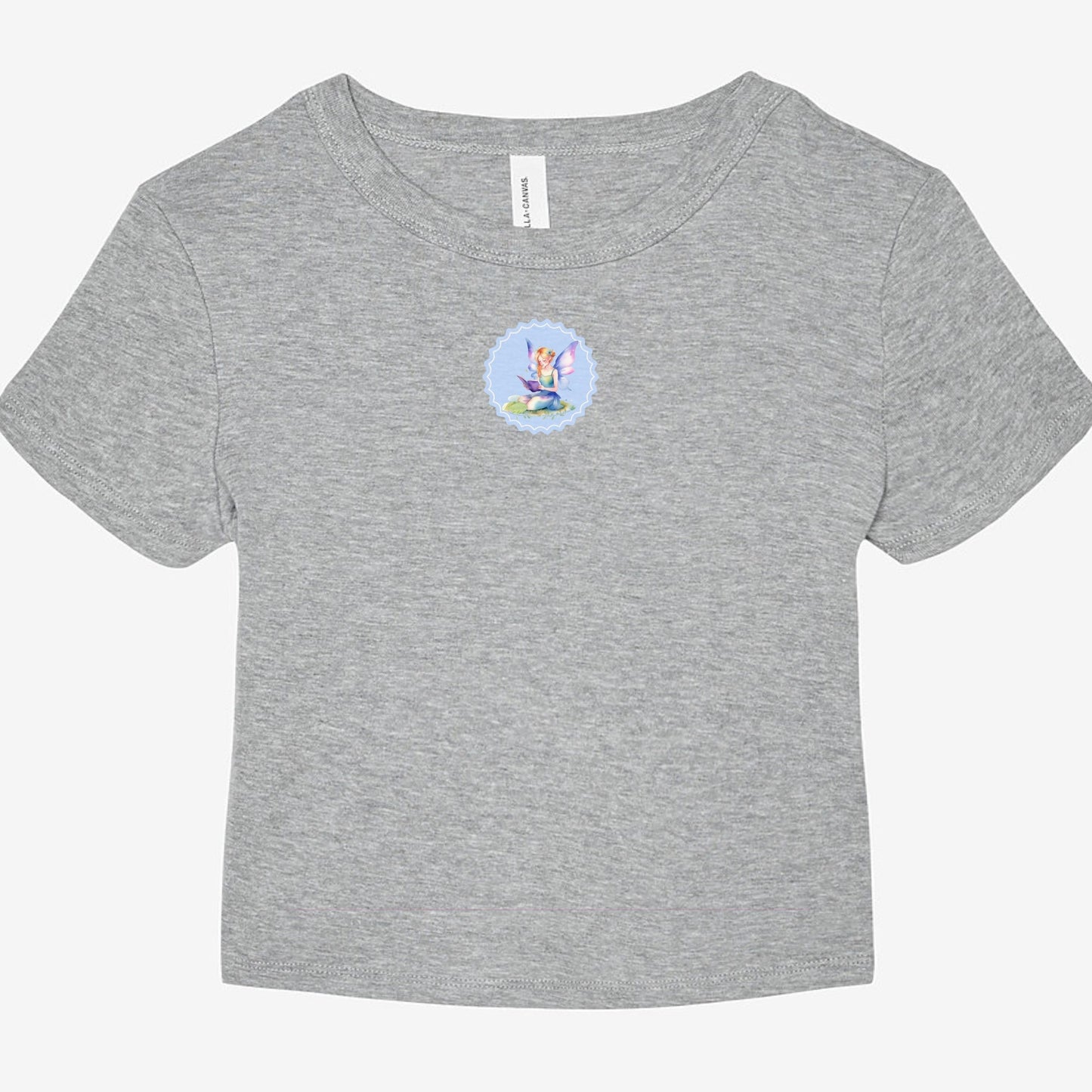 Fairies Reading Circle™:  Micro Rib Baby Tee 1010: Estelle