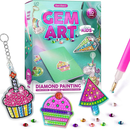 Dan&Darci - Gem Painting Kit for Kids