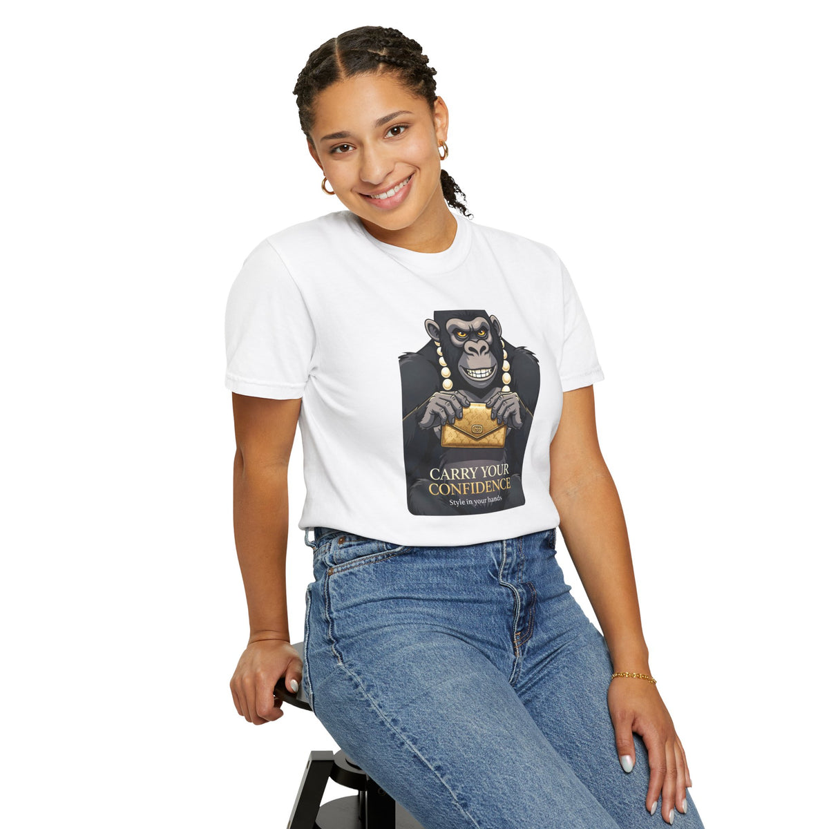 Girl‑Girl™ 01A · “Carry Your Confidence” Unisex Tee