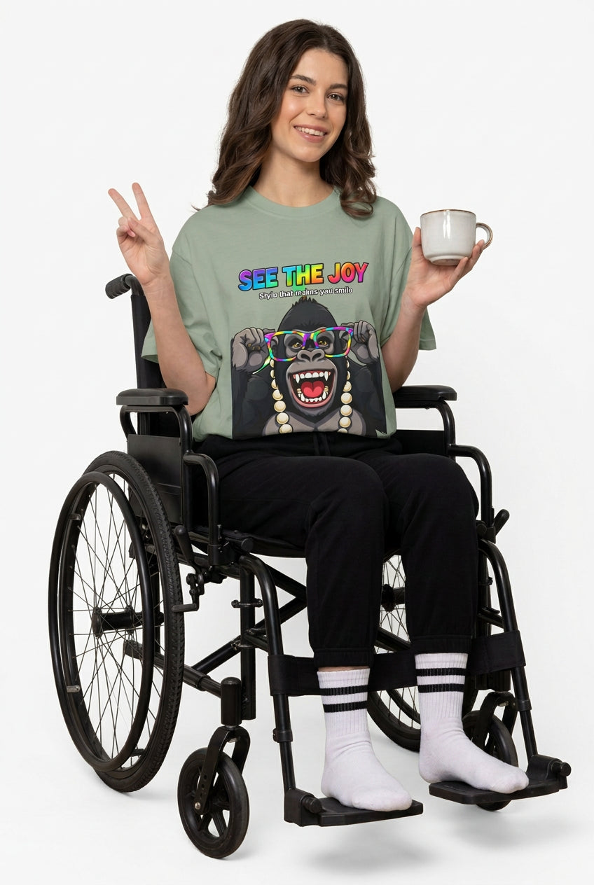 Girl‑Girl™ 01A · “See the Joy” Unisex Tee