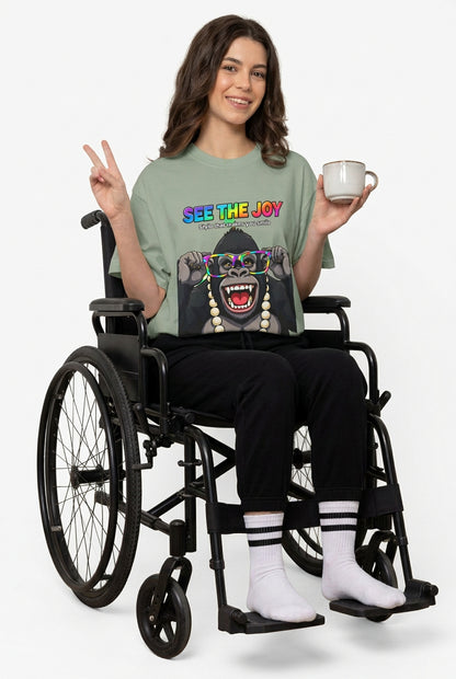Girl‑Girl™ 01A · “See the Joy” Unisex Tee