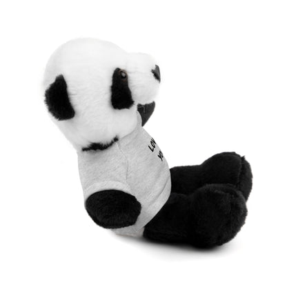 'Love You' Plush Animal with Tee — Cute & Cuddly Stuff with Support for your Home Team