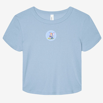 Fairies Reading Circle™:  Micro Rib Baby Tee 1010: Estelle