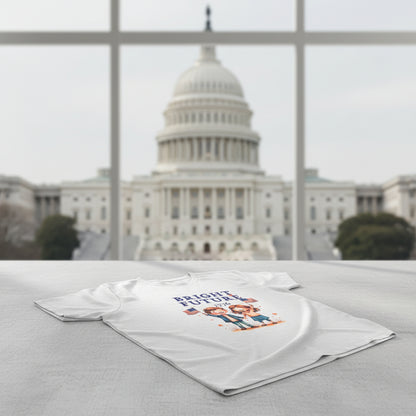 Youth Tee — "Bright Future 1776" Patriotic Kids T-Shirt (Boys & Girls)