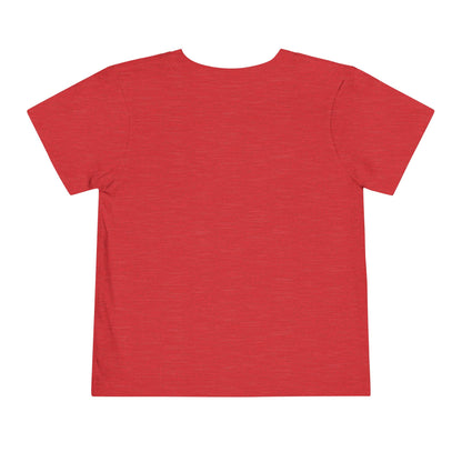 Red t-shirt on a white background