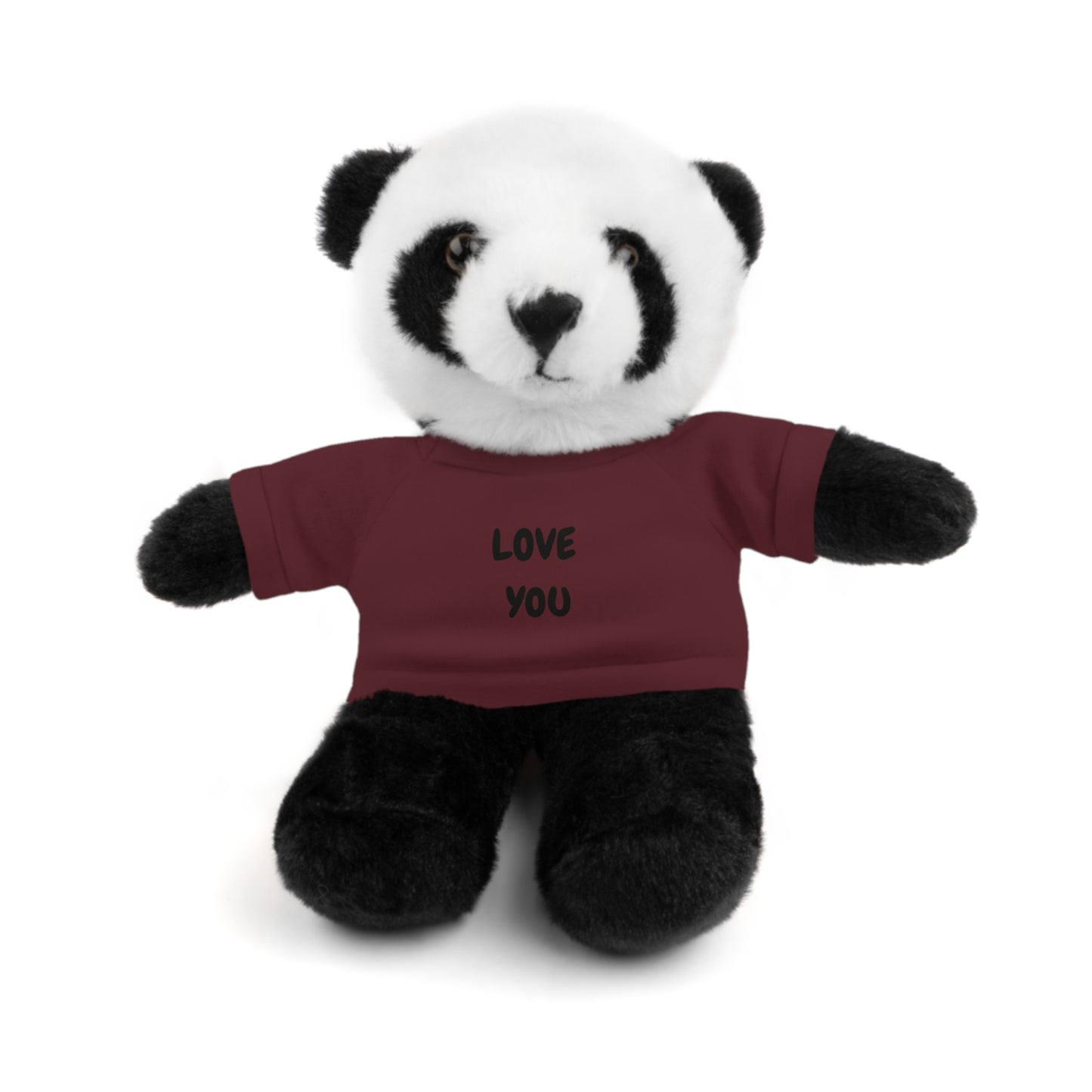 'Love You' Plush Animal with Tee — Cute & Cuddly Stuff with Support for your Home Team