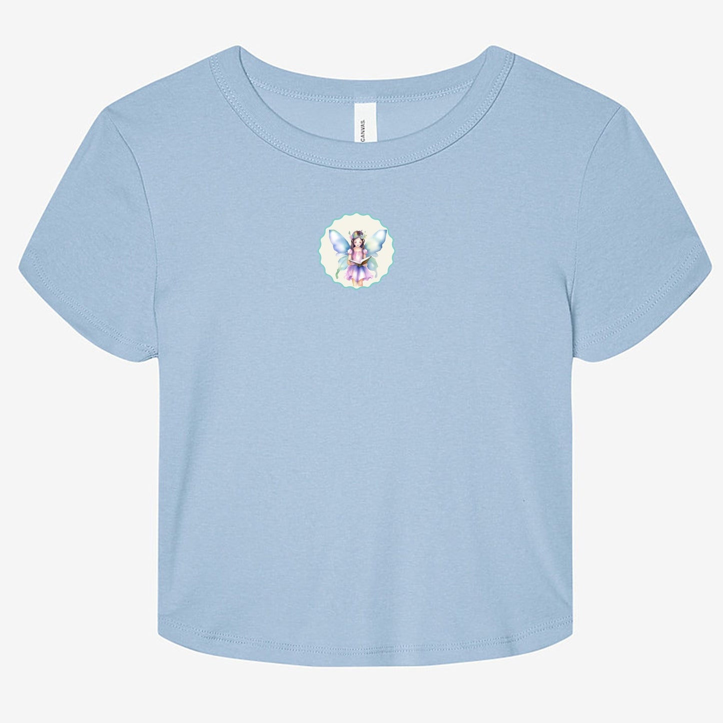 Fairies Reading Circle™:  Micro Rib Baby Tee 1010: Felicity