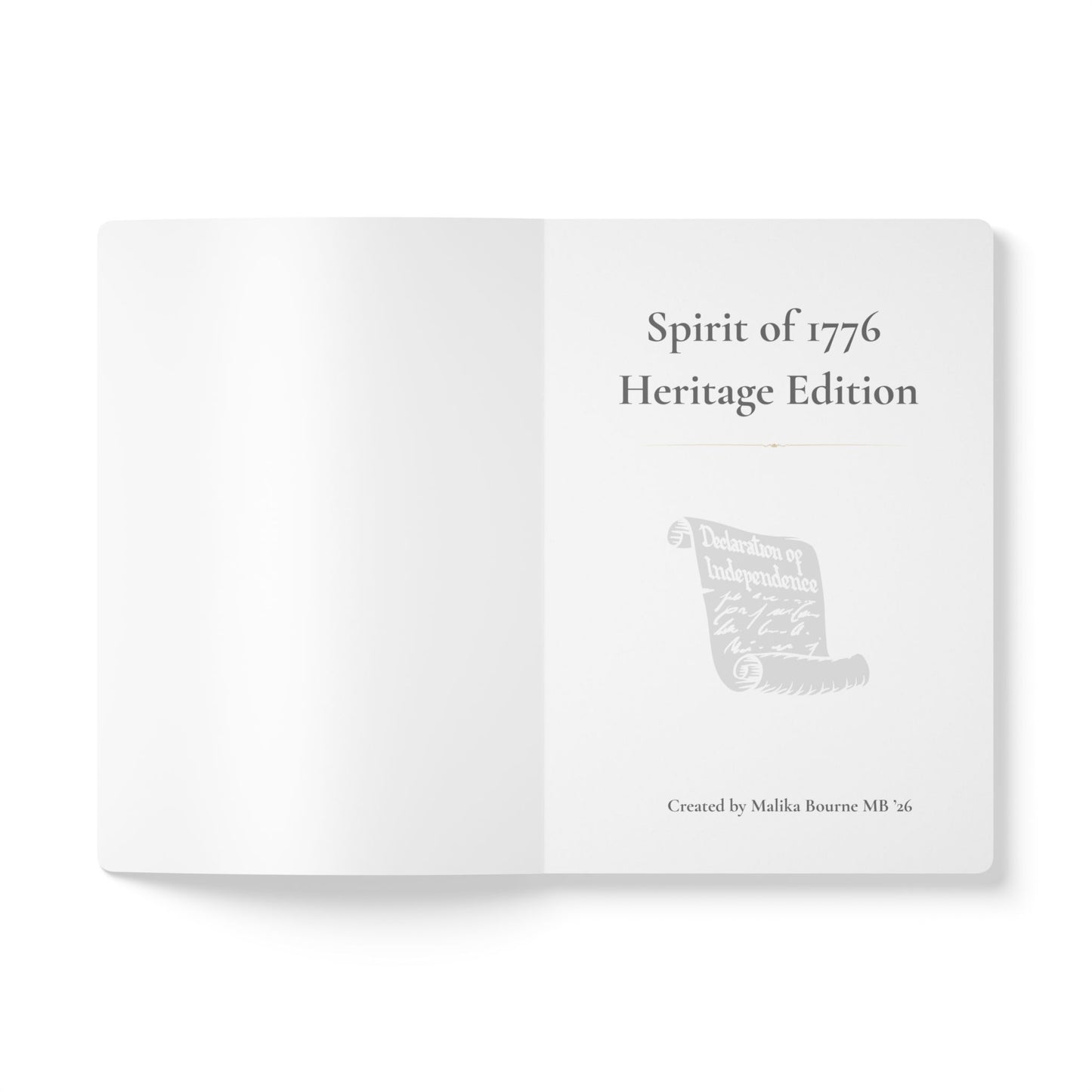 Product packaging with 'Spirit of 1776 Heritage Edition' text and design on a white background