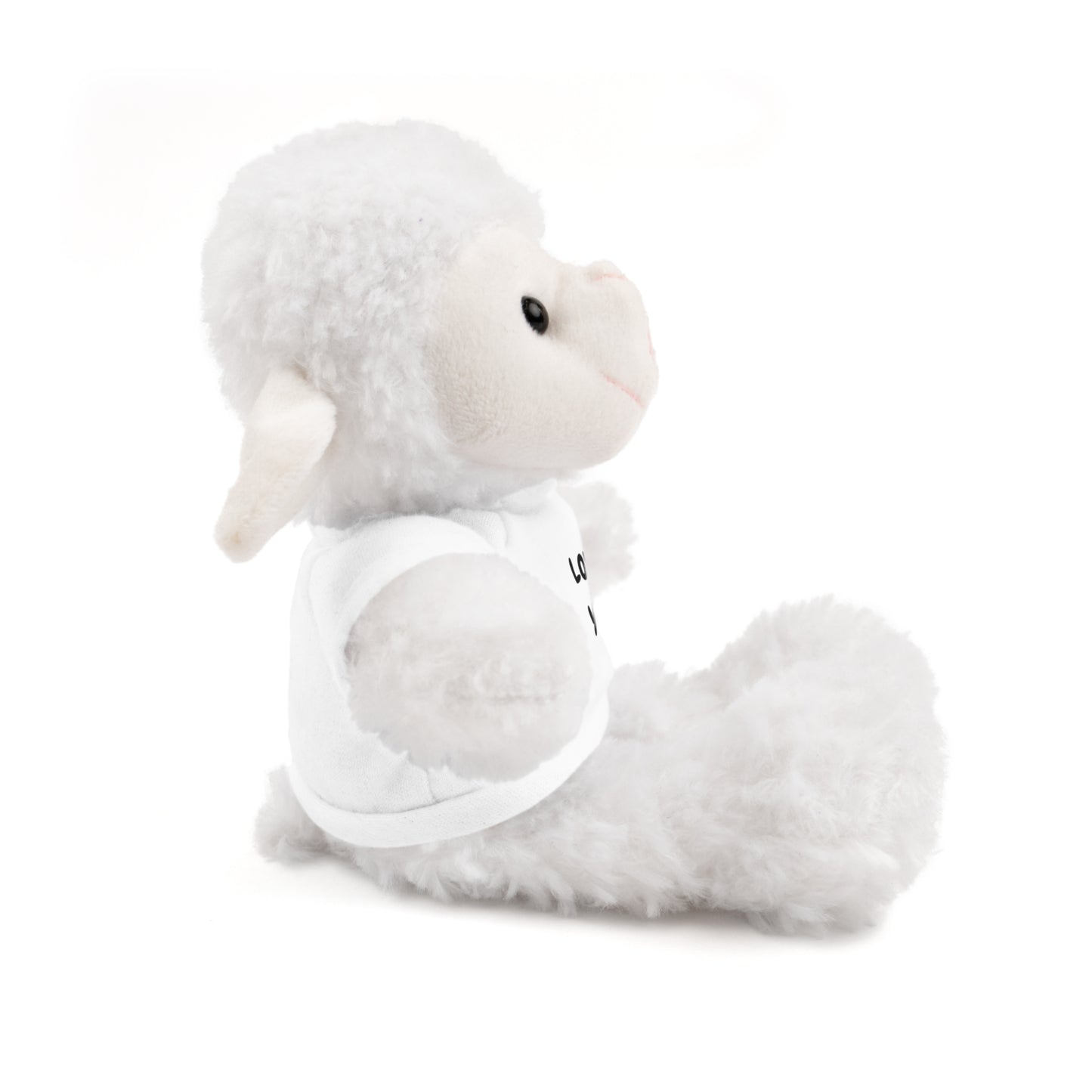 'Love You' Plush Animal with Tee — Cute & Cuddly Stuff with Support for your Home Team