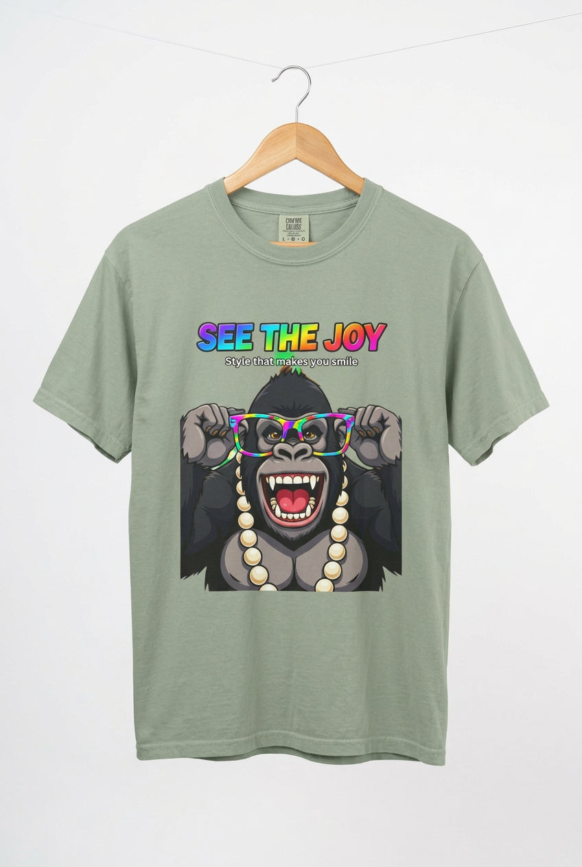 Girl‑Girl™ 01A · “See the Joy” Unisex Tee