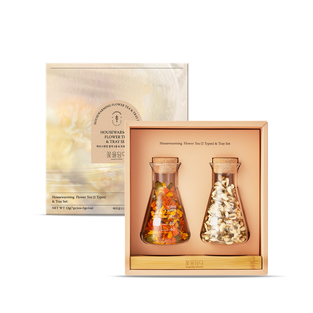 🌼 Housewarming Flower Tea Gift Set