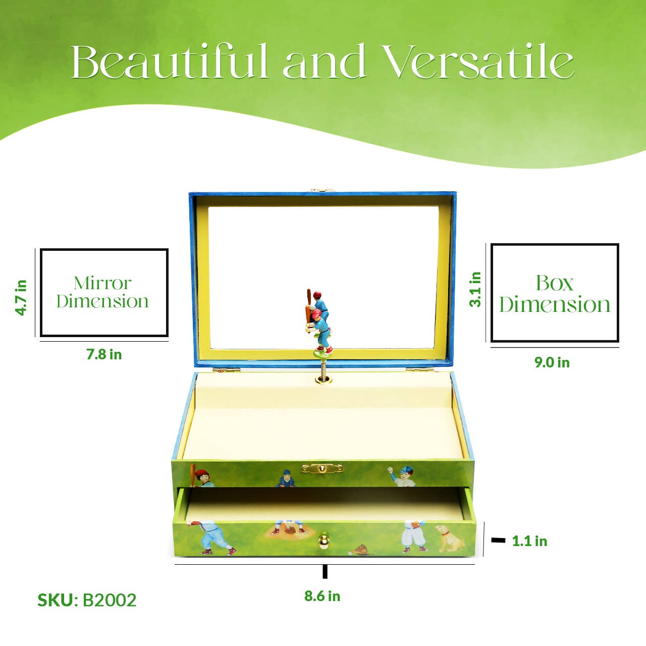 Enchantmints - Baseball Music Box Gift: Christmas 2025 | Toys