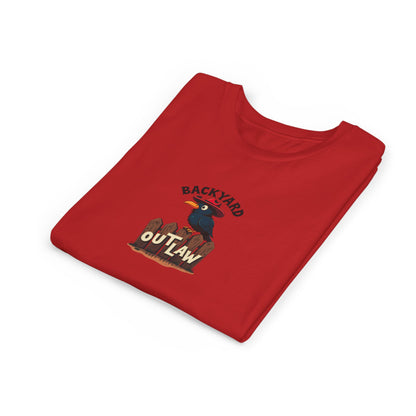 Backyard Outlaw Youth Tee — Ray the Crow Graphic
