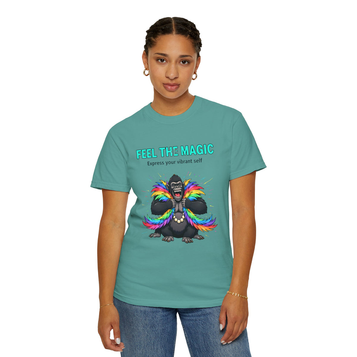 Girl‑Girl™ 01A · “Feel the Magic” Unisex Tee