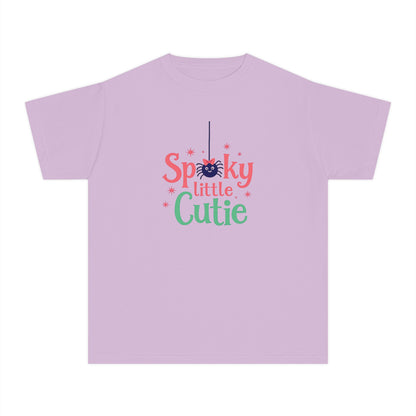 Youth Tee — "Spooky Little Cutie" Halloween Kids Shirt