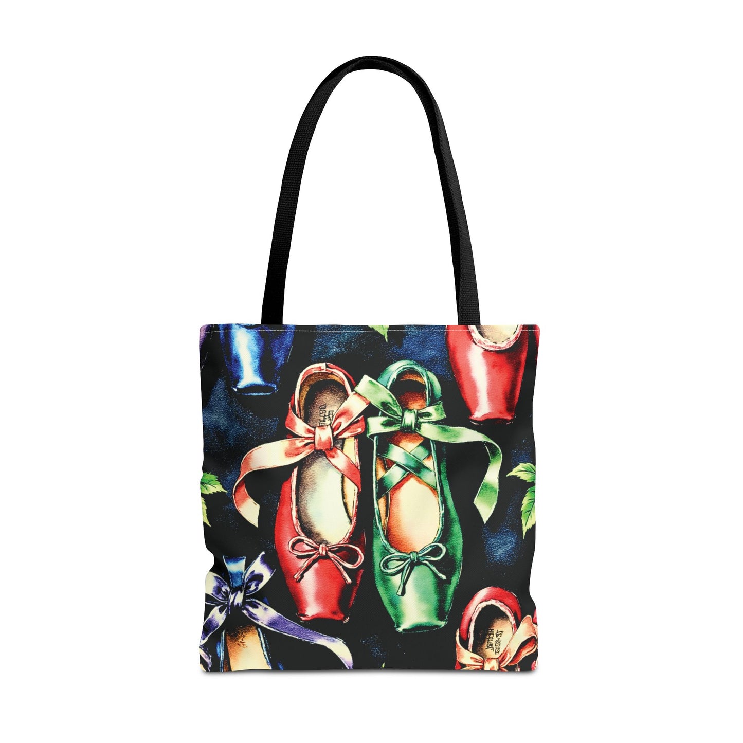 EcoTote: Colorful Ballet Slippers — All‑Over Dance Shoes Carry‑All