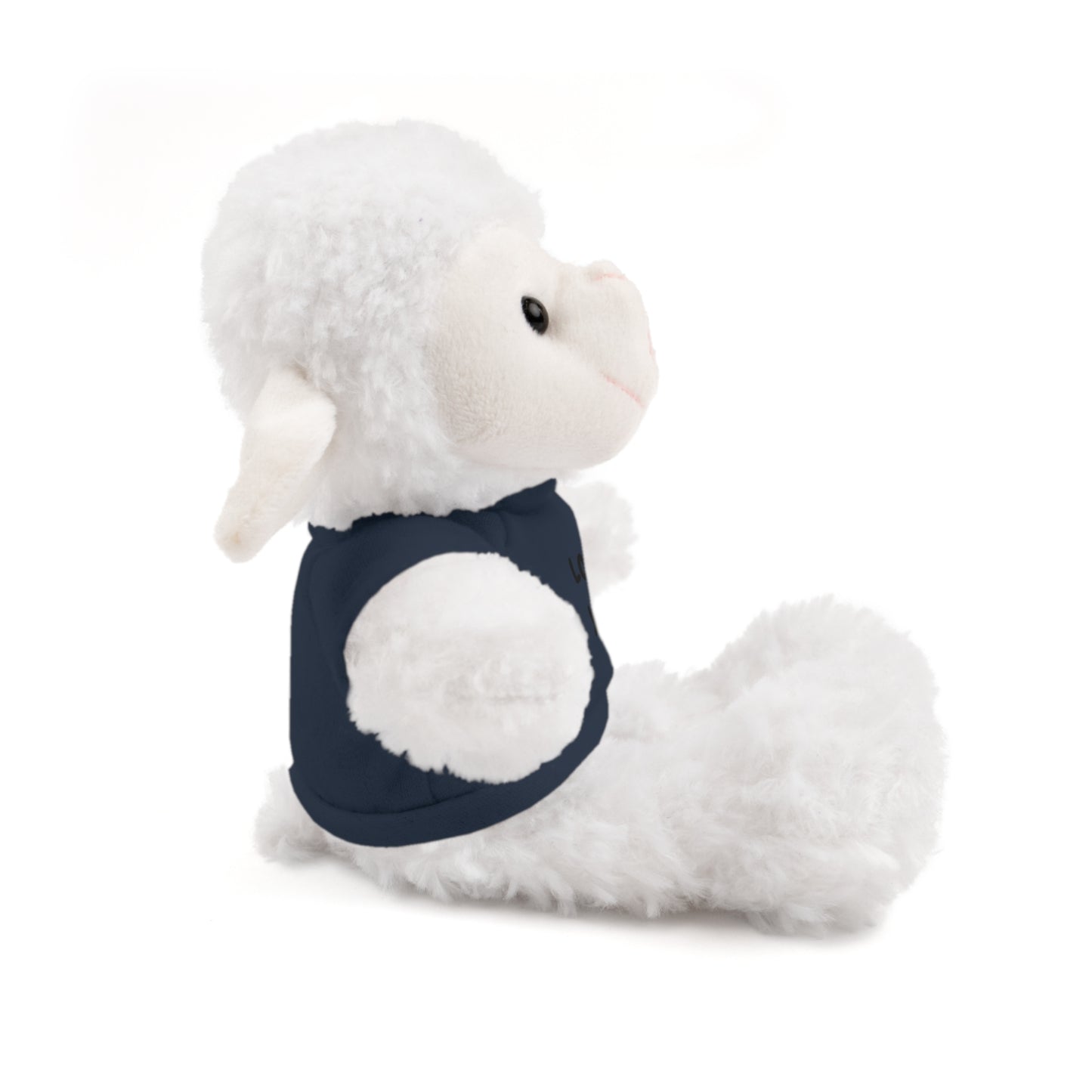 'Love You' Plush Animal with Tee — Cute & Cuddly Stuff with Support for your Home Team