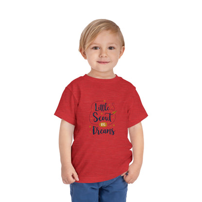Toddler Tee — “Little Scout BIG Dreams” | Little Explorer Adventure Shirt