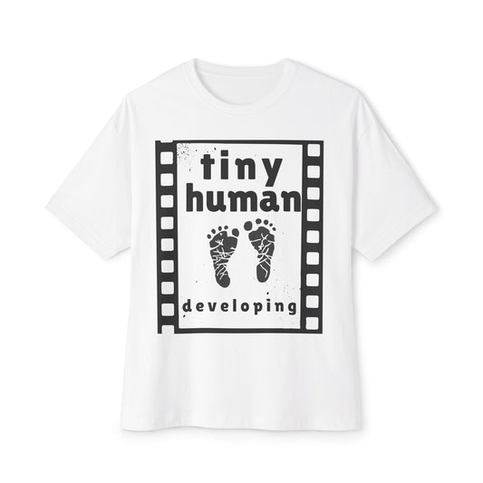Tiny Human Developing Tee — Pregnancy Announcement T-Shirt