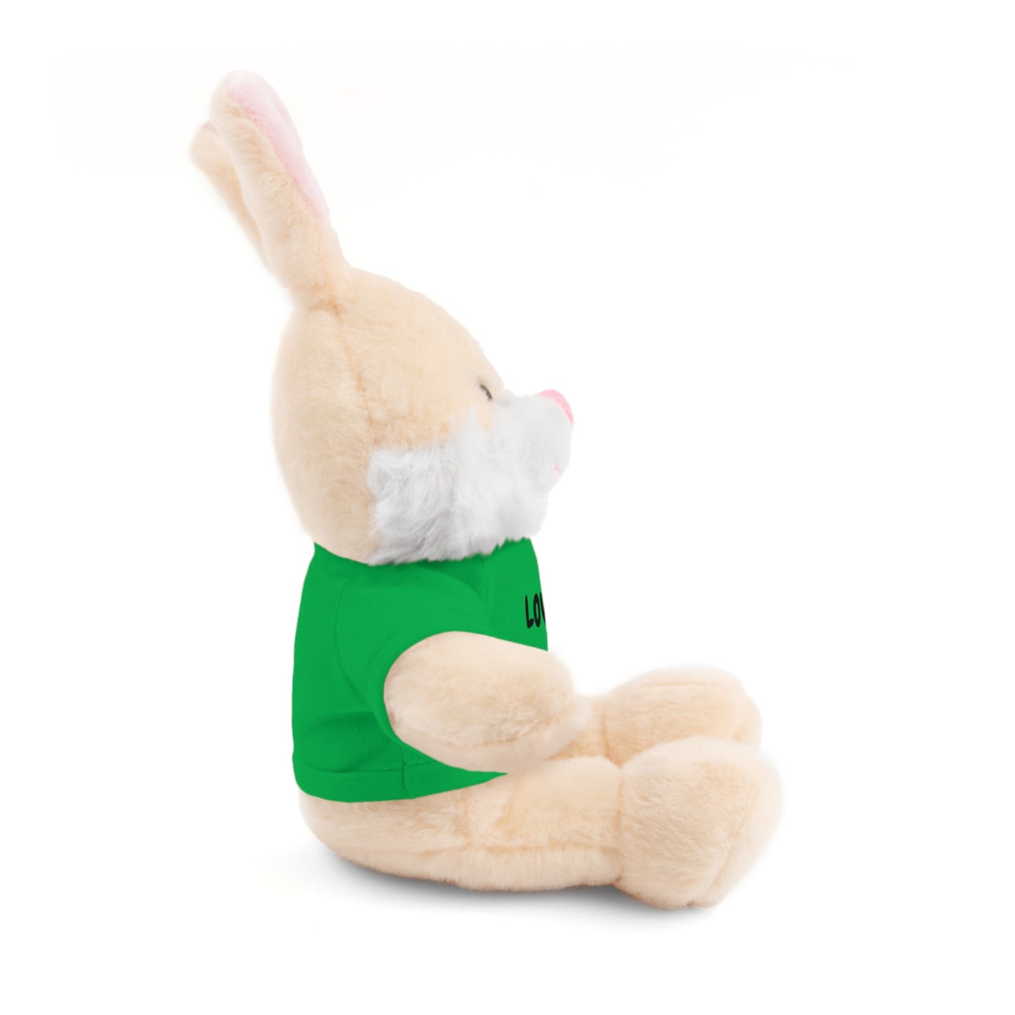 'Love You' Plush Animal with Tee — Cute & Cuddly Stuff with Support for your Home Team