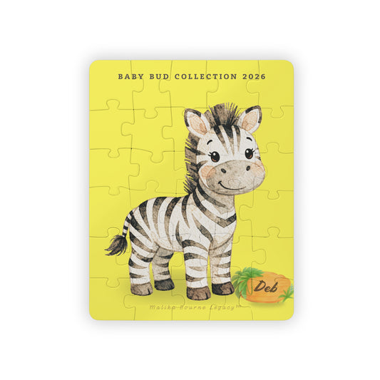 Deb Zebra — 30-Piece Kids' Puzzle (Baby Bud Collection)