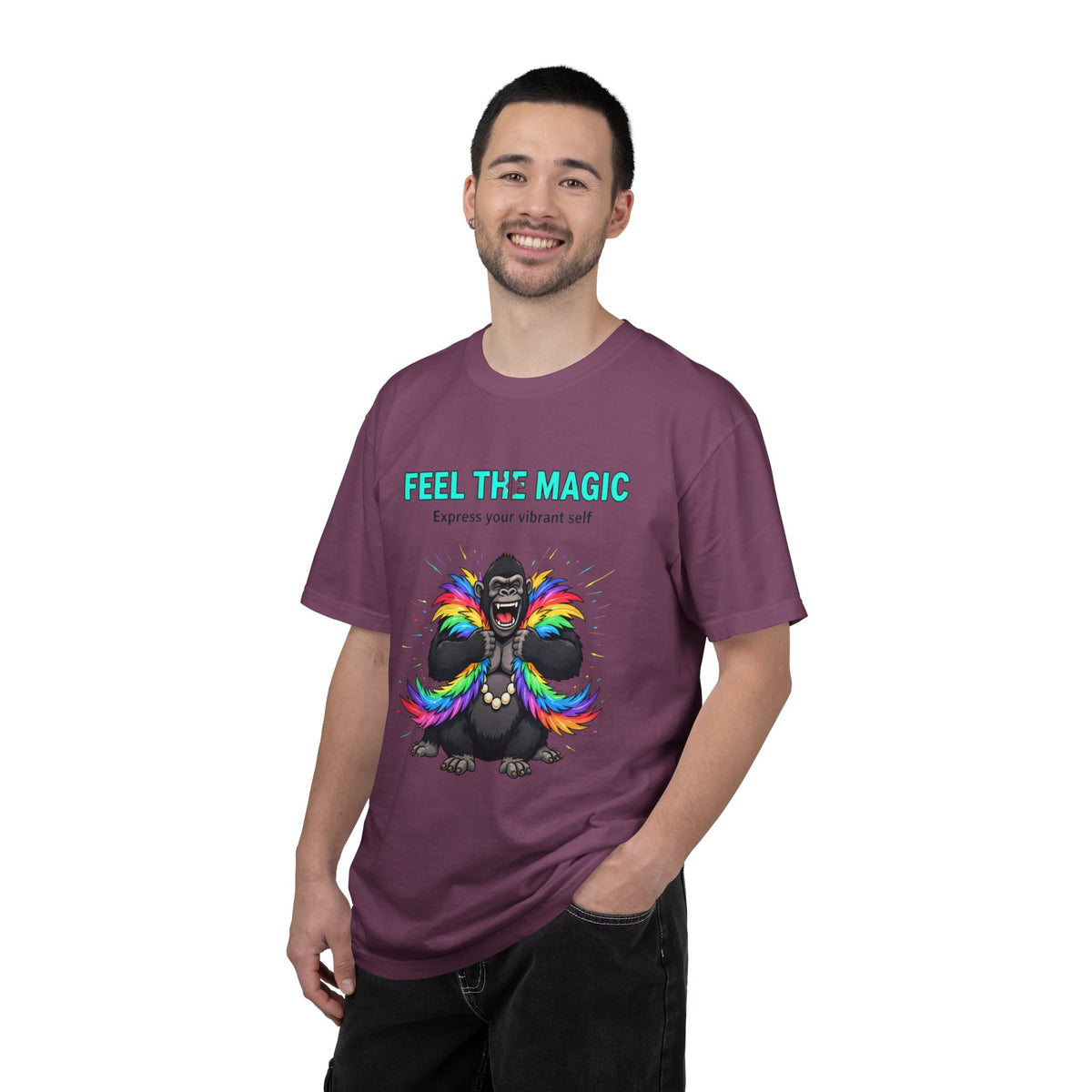 Girl‑Girl™ 01A · “Feel the Magic” Unisex Tee
