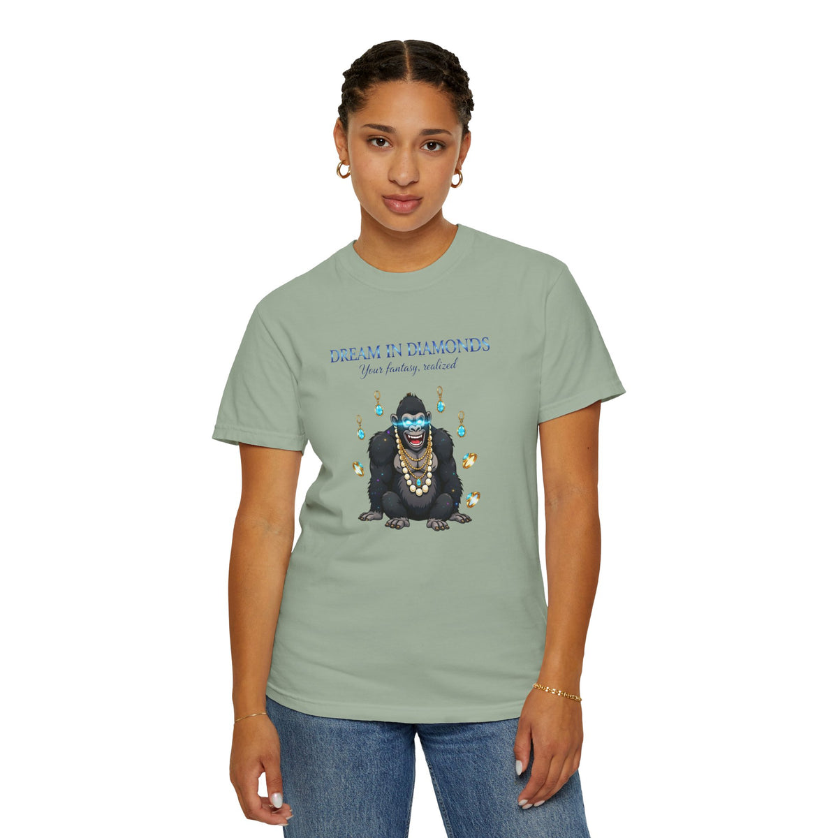 Girl‑Girl™ 01A · “Dream in Diamonds” Unisex Tee