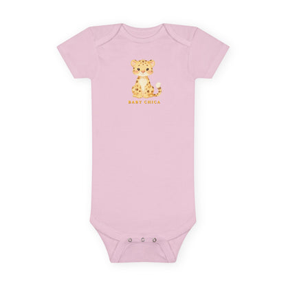 Baby Buds Collection — Chica Cheetah Baby Bodysuit