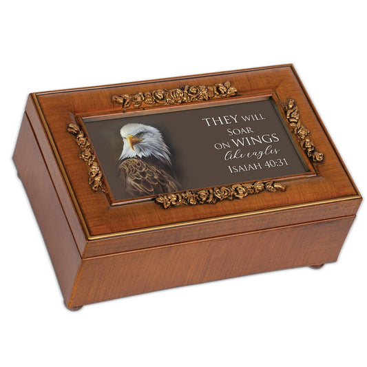 Music Box Soar On Wings Isaiah 40:31: Gift for Dad