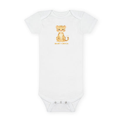 Baby Buds Collection — Chica Cheetah Baby Bodysuit