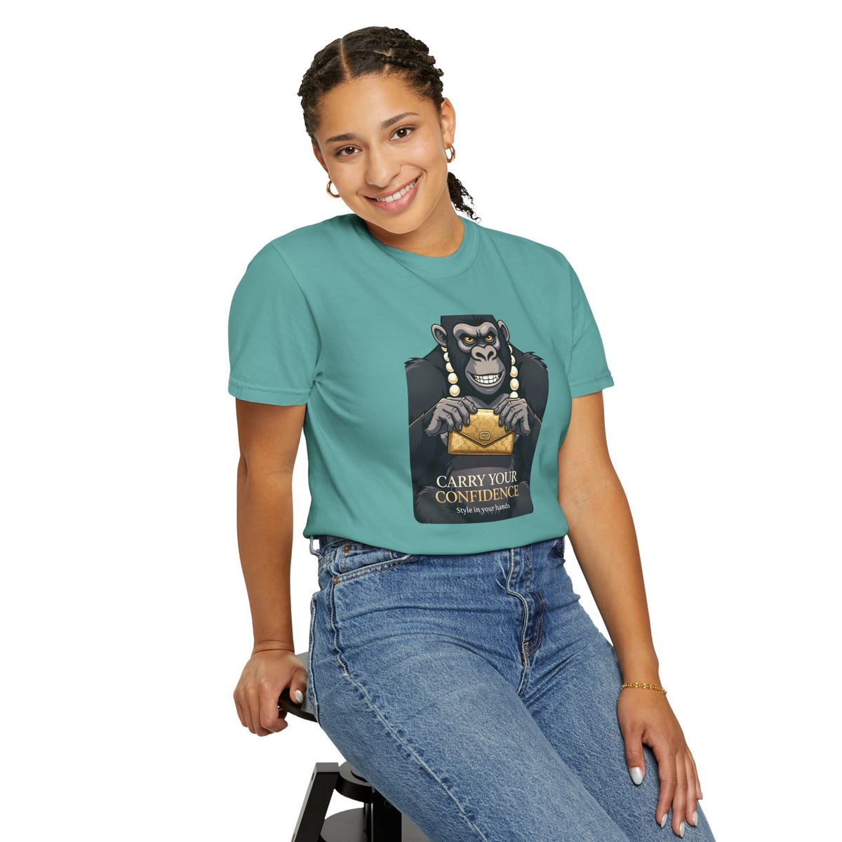 Girl‑Girl™ 01A · “Carry Your Confidence” Unisex Tee