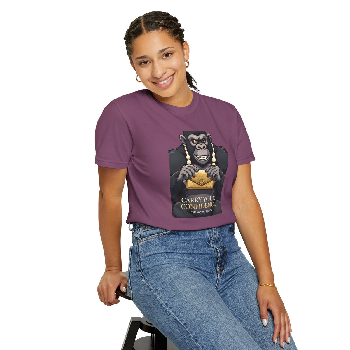 Girl‑Girl™ 01A · “Carry Your Confidence” Unisex Tee
