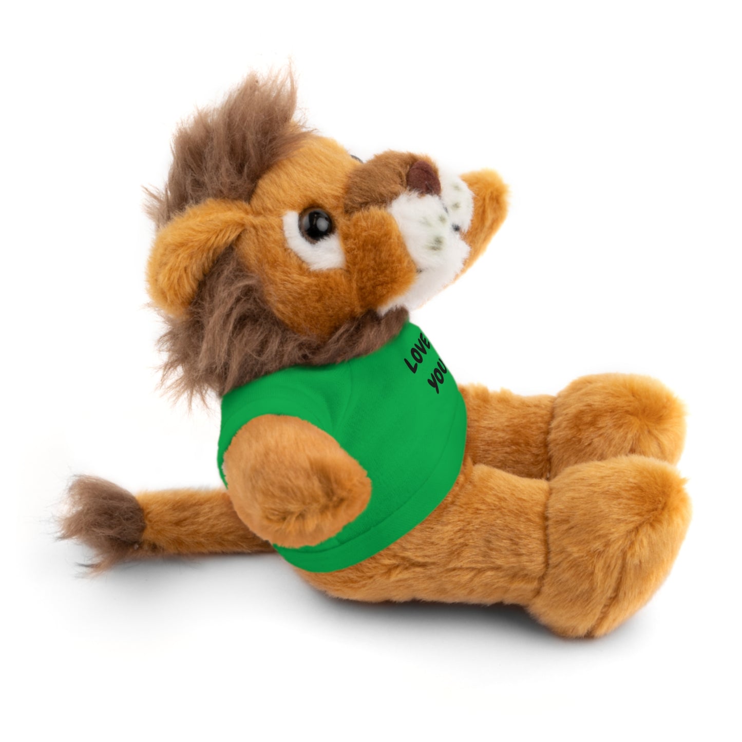 'Love You' Plush Animal with Tee — Cute & Cuddly Stuff with Support for your Home Team