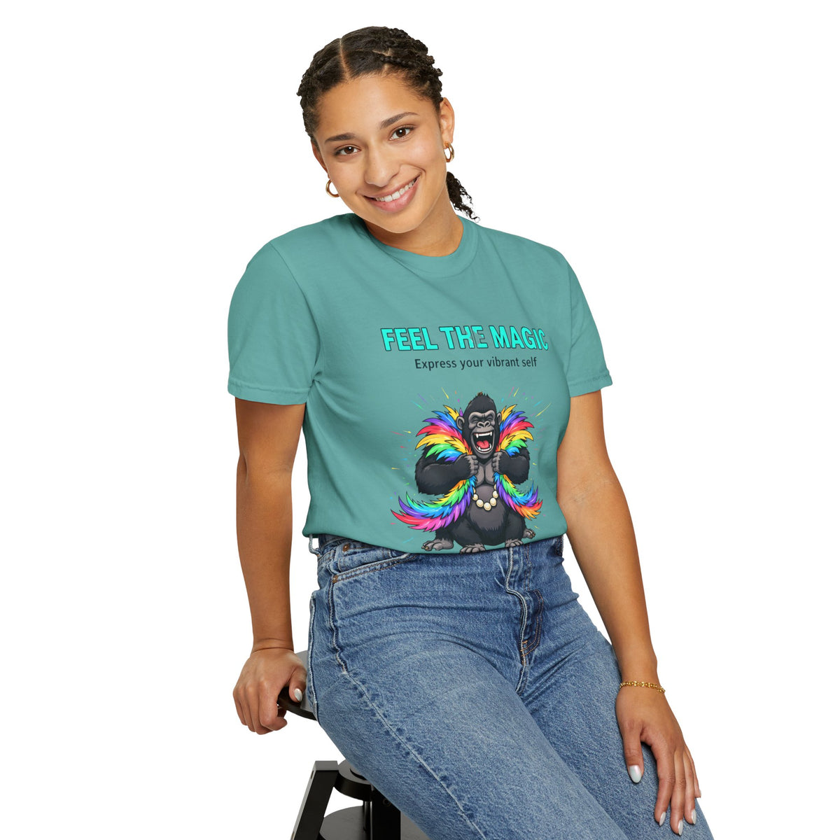 Girl‑Girl™ 01A · “Feel the Magic” Unisex Tee