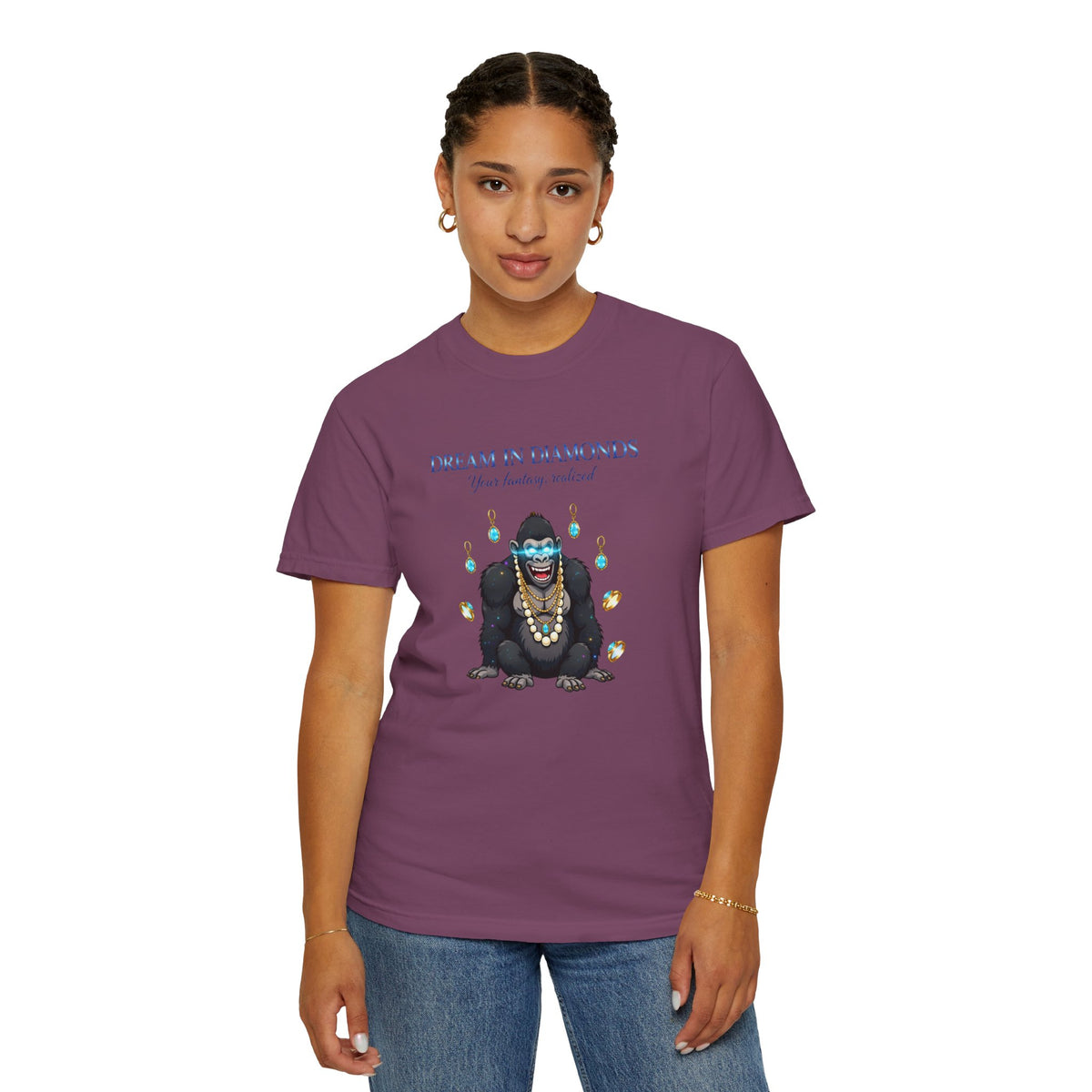 Girl‑Girl™ 01A · “Dream in Diamonds” Unisex Tee