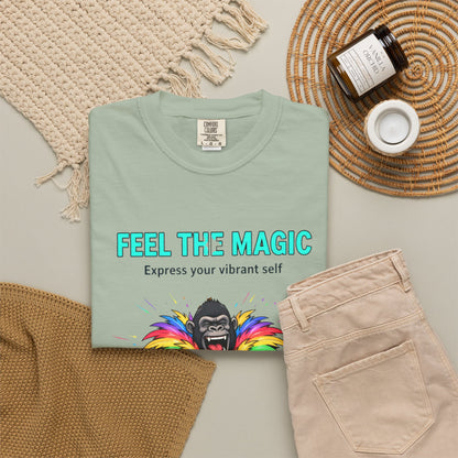 Girl‑Girl™ 01A · “Feel the Magic” Unisex Tee
