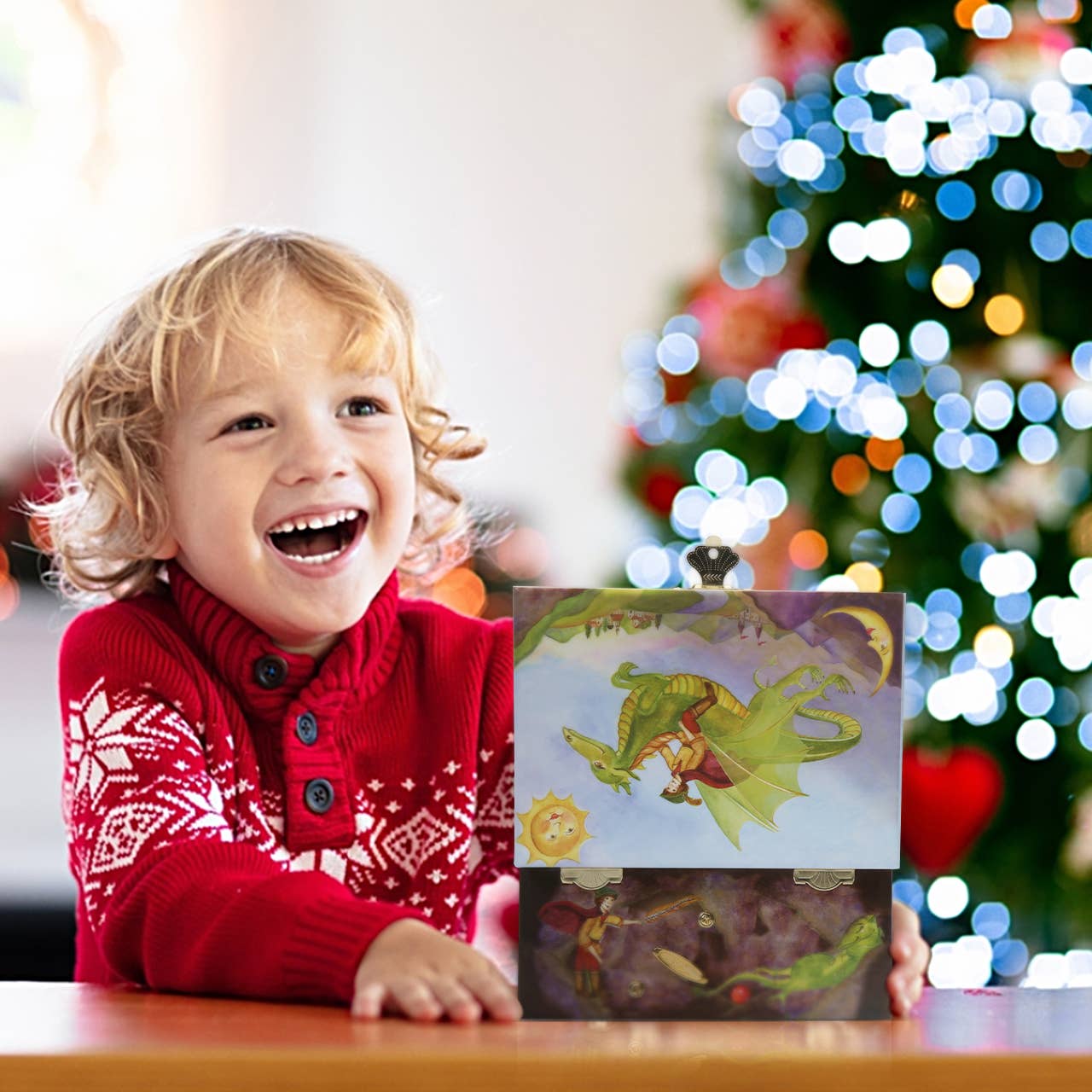 Enchantmints - Playful Dragon Music Box