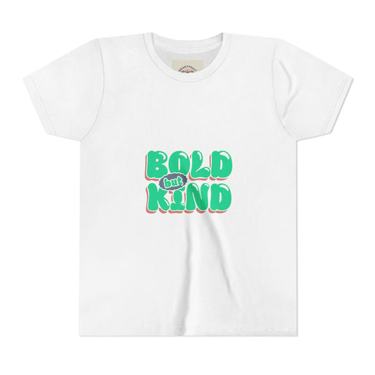 Bold but Kind Youth Tee — Positive Message Kids T-Shirt